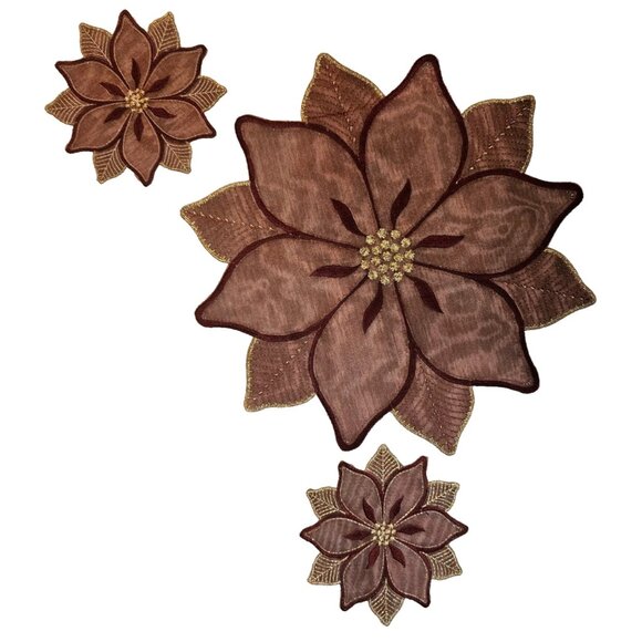 Poinsettia Tableware | HandimeX Erlesene Tischkultur Handmade Exquisite Delicate - Picture 1 of 16